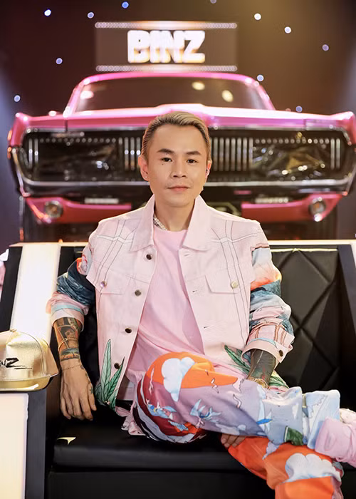 Rapper Binz cho biết, mục tiêu của anh là hướng dẫn thí sinh thật tốt và hướng đến chiến thắng “Rap Việt”.