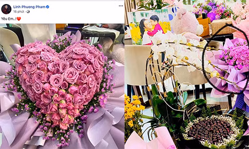Đáng chú ý, TiTi vướng nghi vấn "tỏ tình" với Nhật Kim Anh khi khoe bó hoa được cho là tặng nữ diễn viên kèm lời bày tỏ tình cảm: "Yêu em".