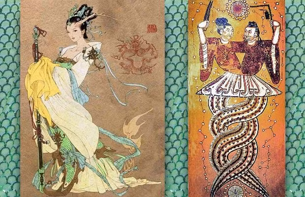 Một giai thoại nổi tiếng về Nữ Oa là việc nữ thần này đã tạo ra loài người từ đất sét. Tương truyền, vị thần này cảm thấy cô đơn, buồn chán khi thế giới tĩnh lặng, không có con người. Ảnh: taccuinodapprendista.
