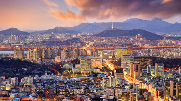 6. Hàn Quốc có GDP bình quân đầu người 27.539 USD. Đây được coi là thiên đường khởi nghiệp cho lĩnh vực công nghệ mới Blockchain và AI. (Ảnh: Telegraph).