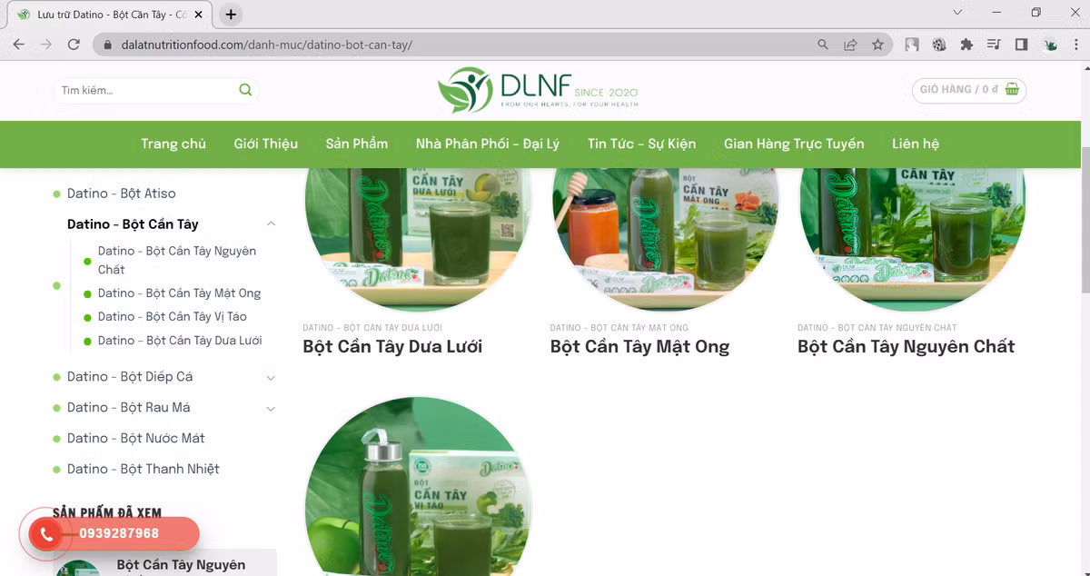 Bột cần tây Datino - thần dược giảm cân hay chỉ là chiêu trò quảng cáo? - Hình 3 Bot can tay Datino - than duoc giam can hay chi la chieu tro quang cao?-Hinh-3