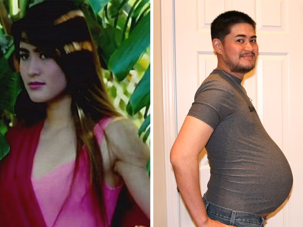 Thomas Beatie đã thu hút sự chú ý của báo chí khi là người đàn ông ''mang thai'' đầu tiên trên thế giới. Vì vợ vô sinh, Beatie quyết định giữ các cơ quan sinh dục nữ của mình để có thể sinh con sau khi can thiệp giải phẫu. Cho đến nay, anh có 3 đứa con mà do chính sinh ra. Hiện tại, Thomas Beatie là một nhà văn và là người ủng hộ các vấn đề chuyển giới và giới tính. Ảnh: BS, Internet.