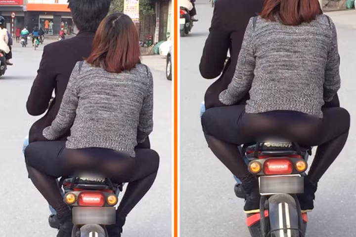 Legging với chất liệu mỏng: Không phải chiếc legging nào cũng có độ dày như nhau. Có những chiếc khi mặc lên người có thể khiến bạn xấu hổ vì lộ hàng.