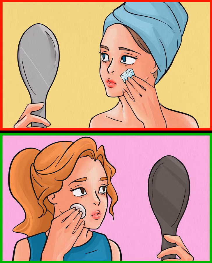Lăn đá lạnh lên da mặt: Nhiều mẹo làm đẹp cho thấy đá lạnh có thể làm giảm tình trạng da đỏ tấy do mụn hay thu nhỏ lỗ chân lông. Tuy nhiên, nhiệt độ thấp cũng có thể làm hại da, ảnh hưởng đến tuần hoàn máu, ảnh hưởng đến tuyến bã nhờn, độ đàn hồi của da.