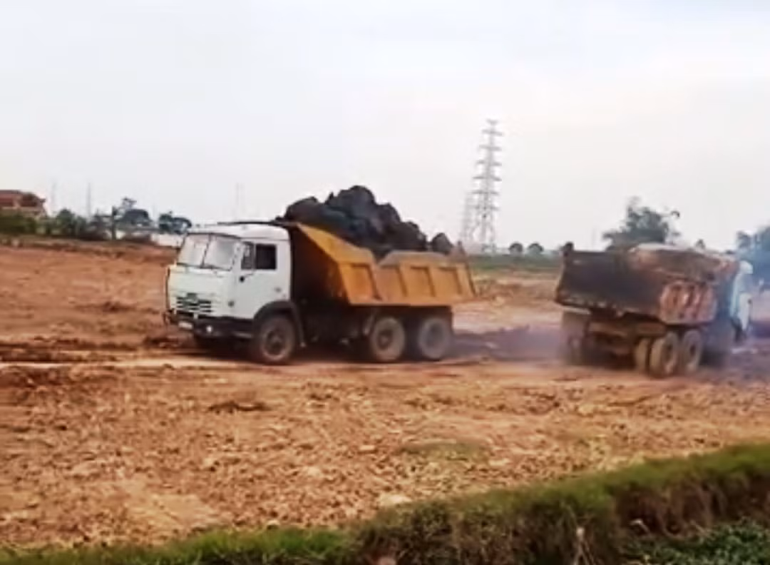 Don dien doi thua: Hai Duong lam ngo cho khai thac tai nguyen trai phep