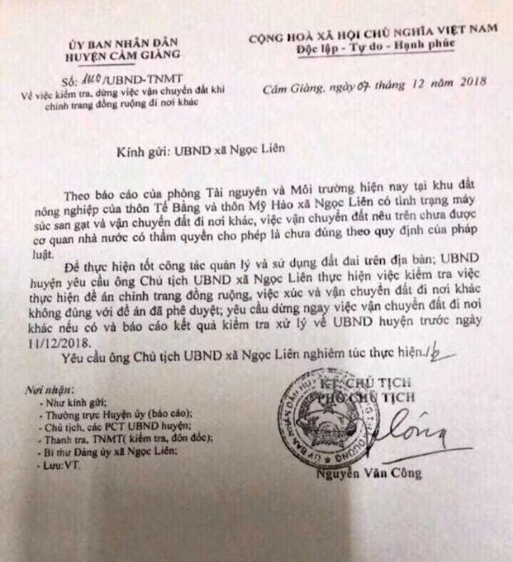 Don dien doi thua: Hai Duong lam ngo cho khai thac tai nguyen trai phep-Hinh-4