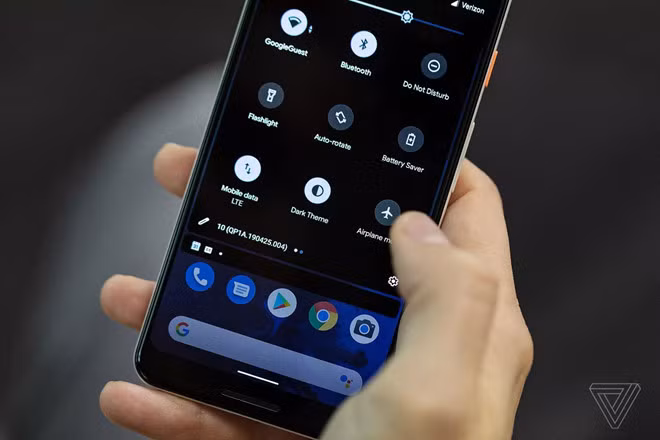 Top dien thoai dau tien nhan ban cap nhat Android Q