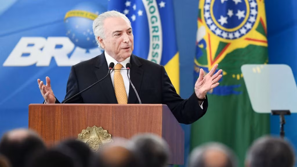 Tháng 1/2011, ông được bổ nhiệm làm Phó Tổng thống Brazil và giữ chức vụ này cho tới tháng 8/2016. Ảnh: France24.