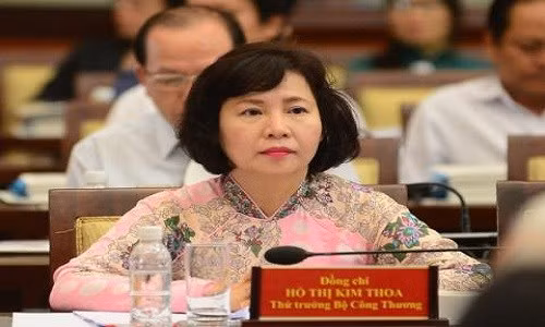 Ban Bi thu quyet dinh mien nhiem chuc vu cua ba Ho Thi Kim Thoa
