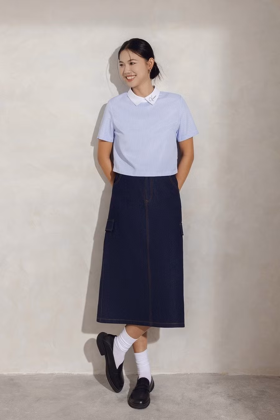 Hinh anh Anh Vien xinh dep diu dang khi lam mau anh thoi trang-Hinh-9