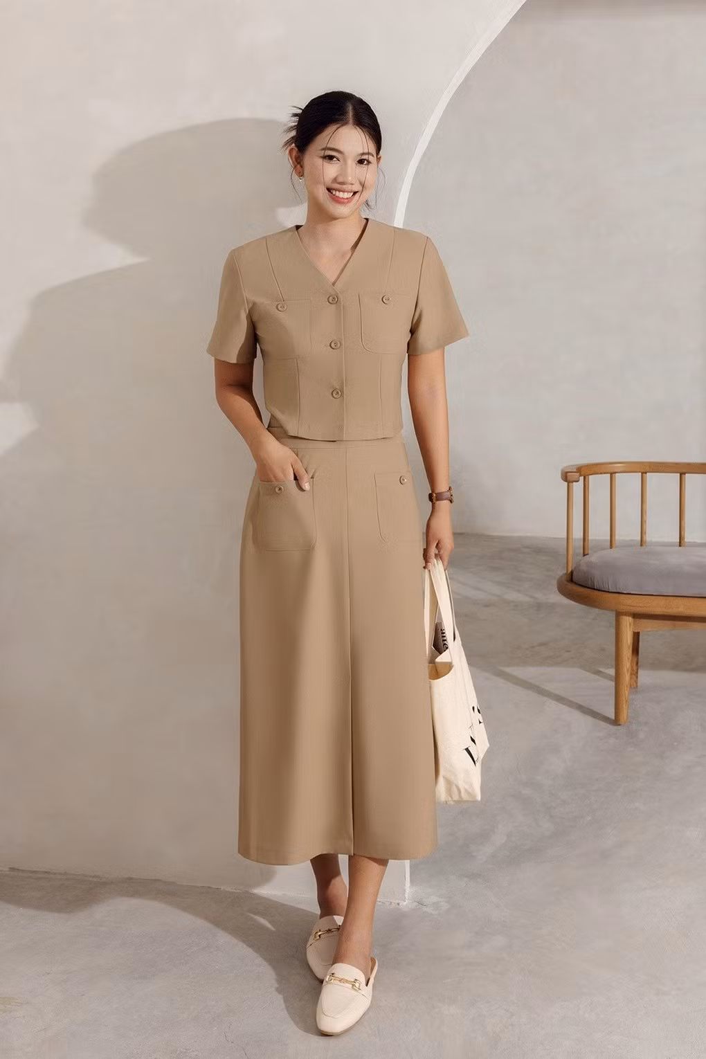 Hinh anh Anh Vien xinh dep diu dang khi lam mau anh thoi trang-Hinh-2