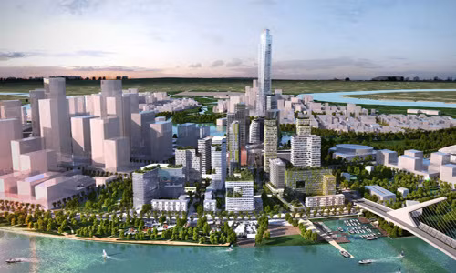 Mới đây, dự án Empire City, tổng vốn đầu tư 1,2 tỷ USD tại Khu đô thị Thủ Thiêm đã được trao giấy chứng nhận đầu tư. Empire city có tòa tháp đa năng cao 86 tầng, khi hoàn thành sẽ trở thành tòa tháp cao nhất Việt Nam, vượt nhà Keangnam Landmark 72 (Hà Nội) và The Landmark 81 cao 81 tầng (thuộc khu đô thị cao cấp Vinhomes Central Park).