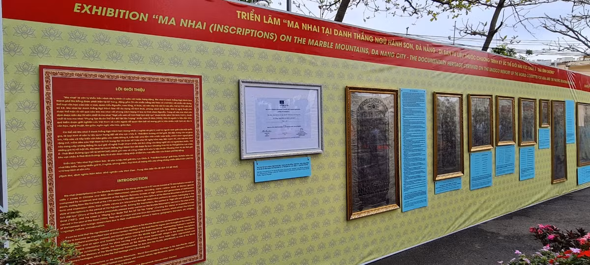 Triển lãm Ma nhai trong khuôn khổ Lễ đón nhận Bằng công nhận Di sản tư liệu thuộc Chương trình Ký ức thế giới khu vực Châu Á-Thái Bình Dương.