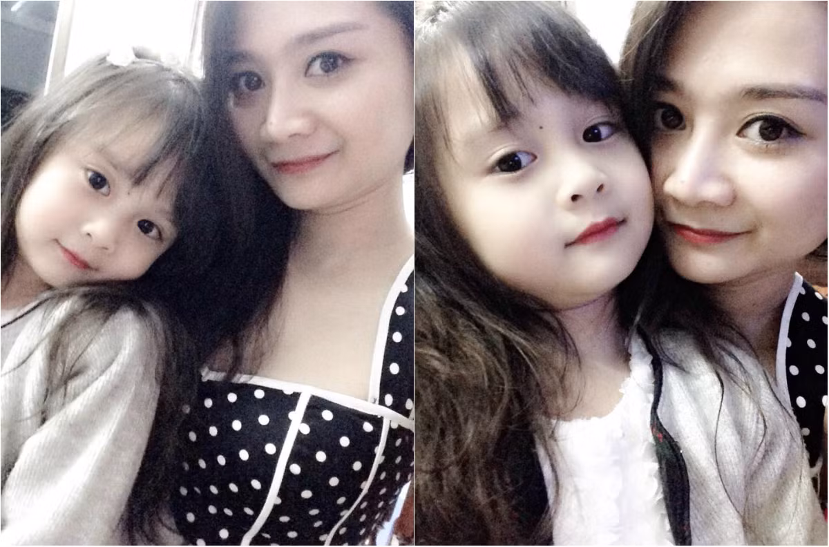 Đang tuổi học mầm non nhưng bé Phương Ly đã có cách tạo dáng rất người lớn và điều này cũng khiến mẹ của bé rất thích thú. Bé gái cực xinh xắn giống mẹ, có đôi mắt to tròn và khuôn miệng nhỏ xinh rất dễ... yêu.