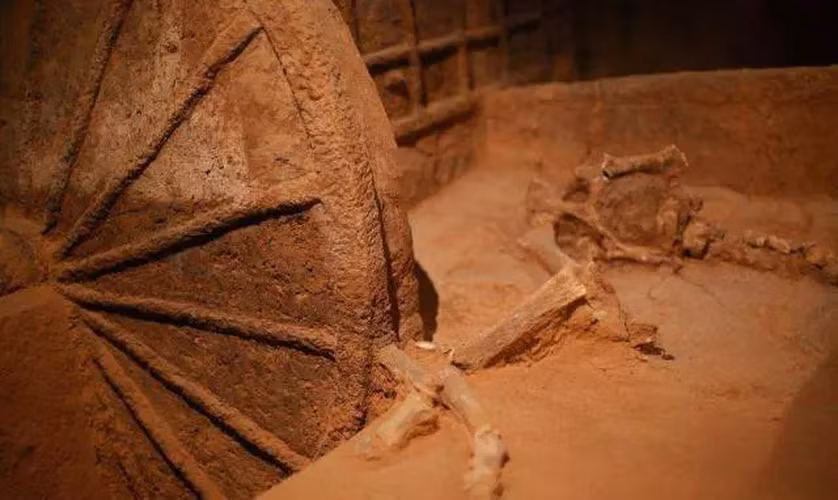 Năm 1994, trong một ngôi mộ cổ ở thôn Quách Điếm, trấn Kỷ Sơn, tỉnh Hồ Bắc, Trung Quốc, một vật lạ đã được phát hiện.