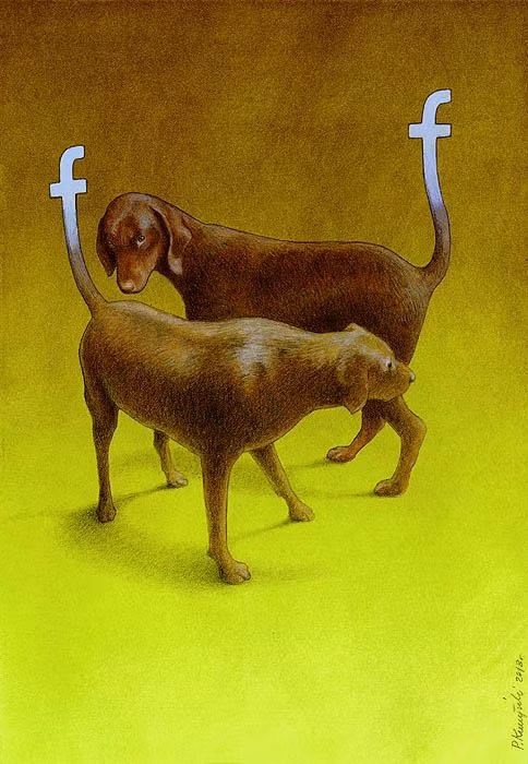 Người ta đánh giá thái độ của bạn qua Facebook, cũng như đánh giá thái độ của con chó qua cái đuôi của nỏ.