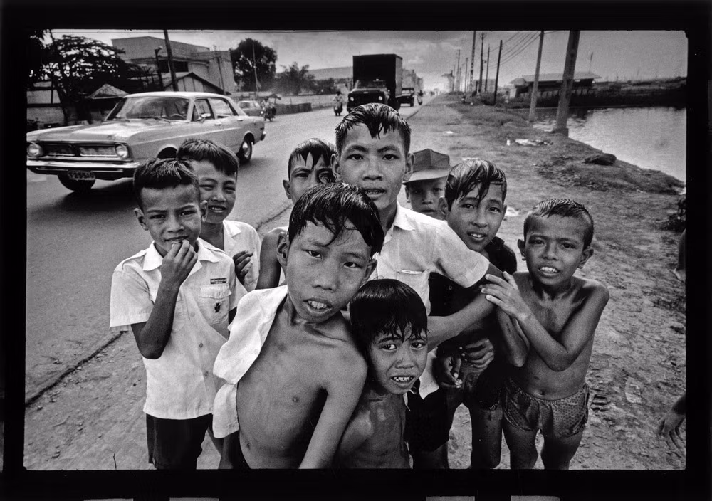 Trẻ em Sài Gòn năm 1972.