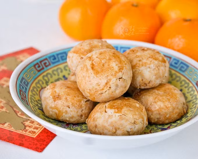 Bánh quy đậu phộng: Bánh được làm từ bột mì, đậu phộng và đường. Có những chiếc bánh ngọt ngào như bơ đậu phộng, nhưng cũng có những chiếc bánh vị mặn dành cho những người không thích đồ ngọt.