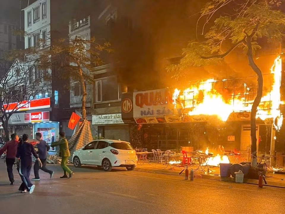 Nguyen nhan ban dau vu chay nha hang giua trung tam TP Hai Phong