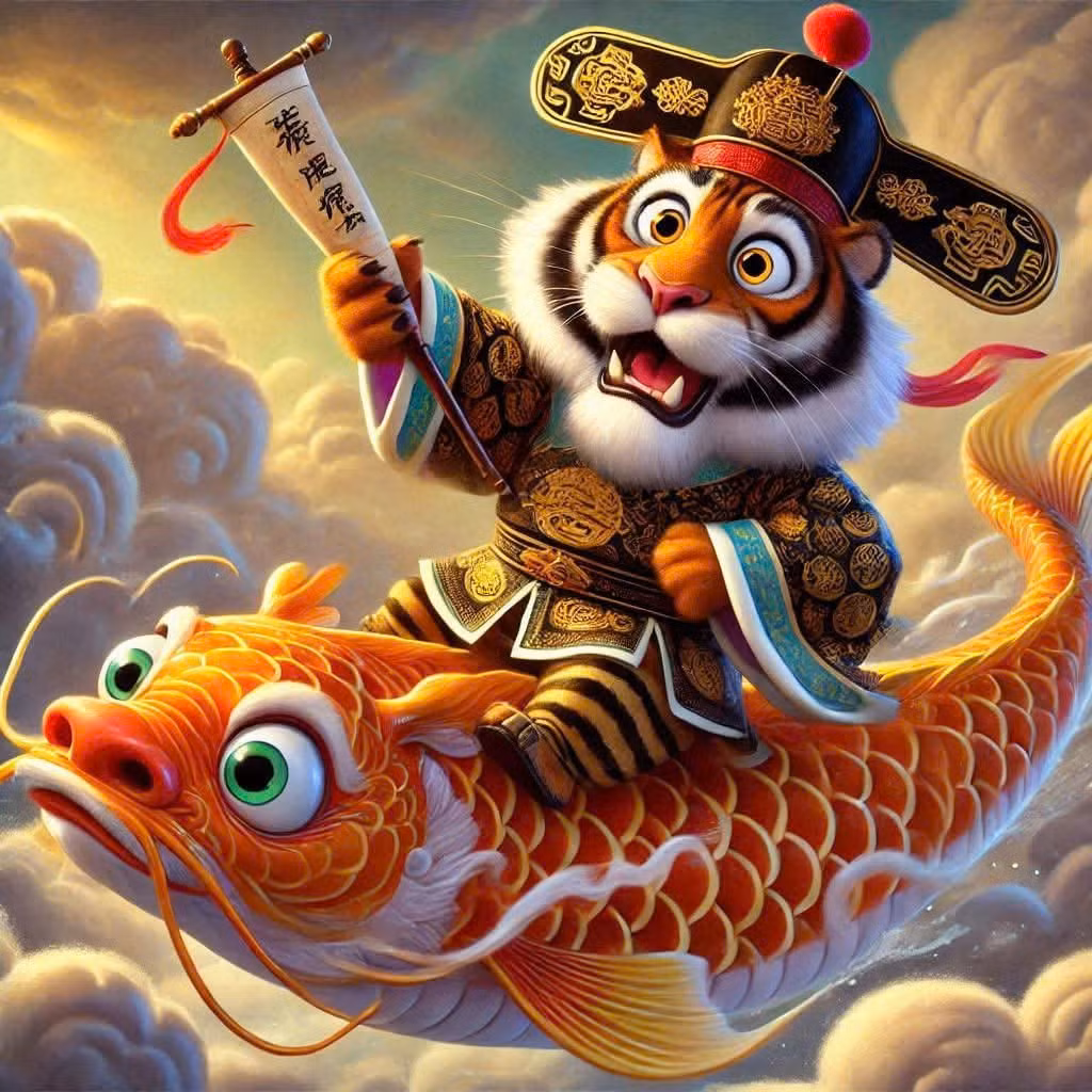 Tuổi Dần cực kỳ nho nhã, đến cửa Thiên đình vẫn xuất trình cờ hiệu. Hãy nhập cho AI những câu lệnh thật chi tiết để nhận lại những hình ảnh ưng ý.