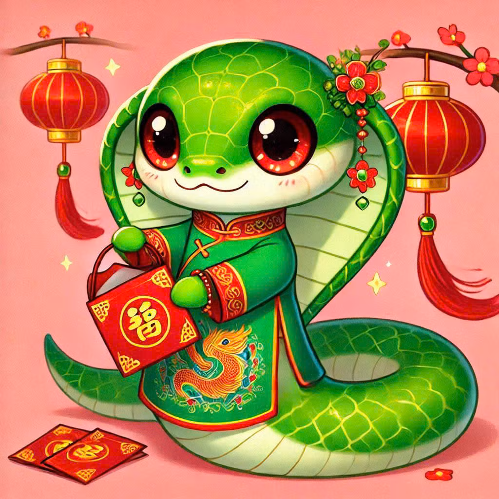 Tuổi Tỵ (Rắn) - Màu áo: Xanh lá, đỏ (tránh đen/xanh dương). Giờ xuất hành: 5h-7h sáng (giờ Mão). Hướng Thần Tài: Nam → Đến nhà quý nhân chúc Tết, nhận lì xì. Hướng Hỷ Tài: Đông → Tổ chức tiệc nhỏ tại nhà. Ví dụ: Áo dài xanh lá thêu rồng phượng, đeo vòng tay đá peridot.