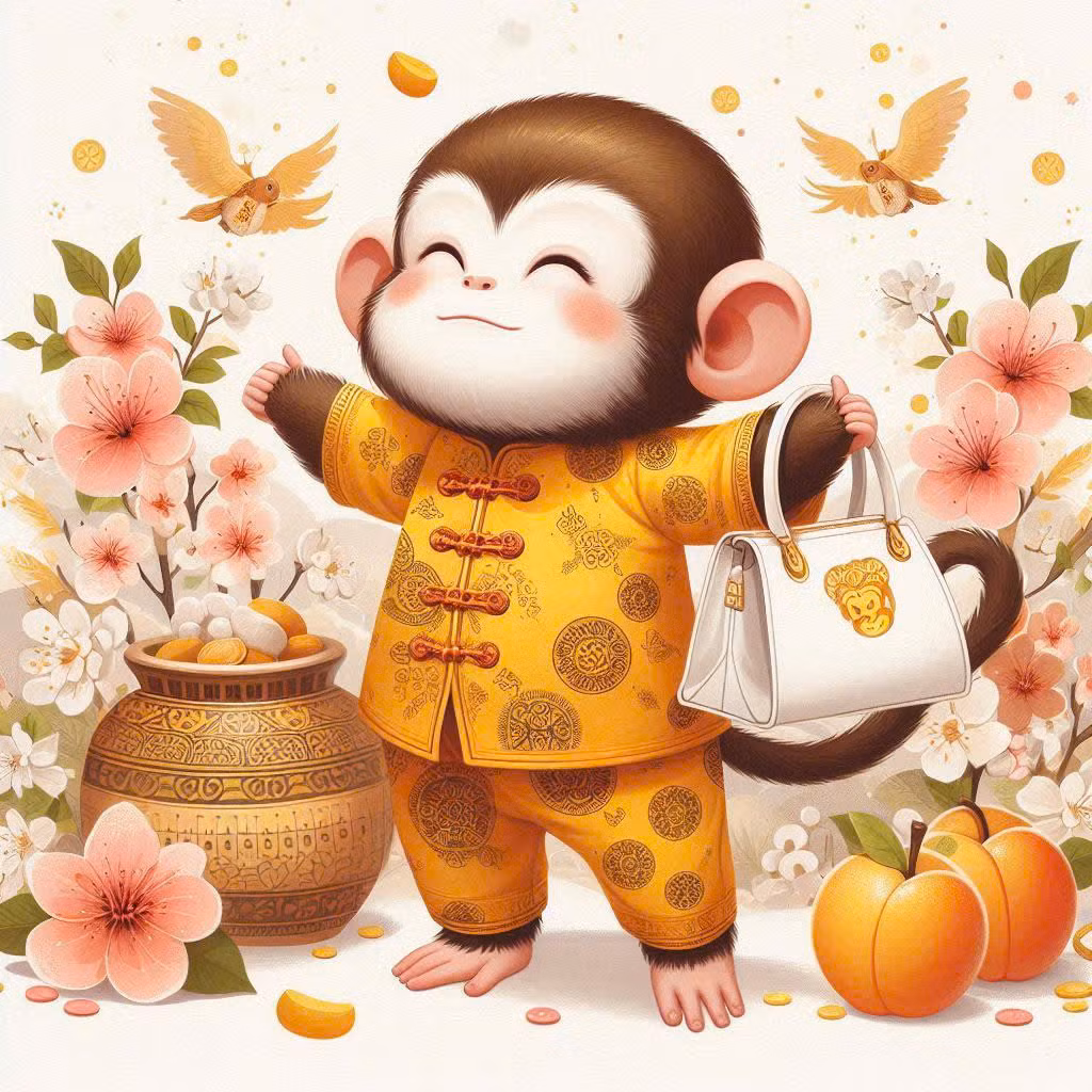 **Thân (Khỉ) – Mệnh Kim** Màu tương sinh: Vàng, nâu (Thổ sinh Kim), trắng, bạc (Kim). Màu kiêng kỵ: Đỏ, hồng (Hỏa khắc Kim). Năm Hỏa dễ gây áp lực cho Kim, nên dùng vàng hoặc trắng để cân bằng. đây cũng là số ít trong năm nay không nên dùng đỏ cho trang phục. Không sao, bạn có thể dùng sắc vàng của tài lộc. 