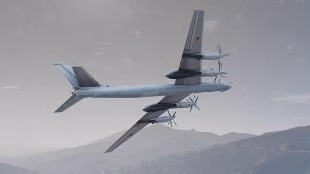 Tu-95 được bắt đầu phát triển vào năm 1951 và nguyên mẫu đầu tiên của loại máy bay này được thử nghiệm vào năm 1952; những chiếc Tu-95 sản xuất đầu tiên, được giao cho Không quân Liên Xô vào năm 1956.