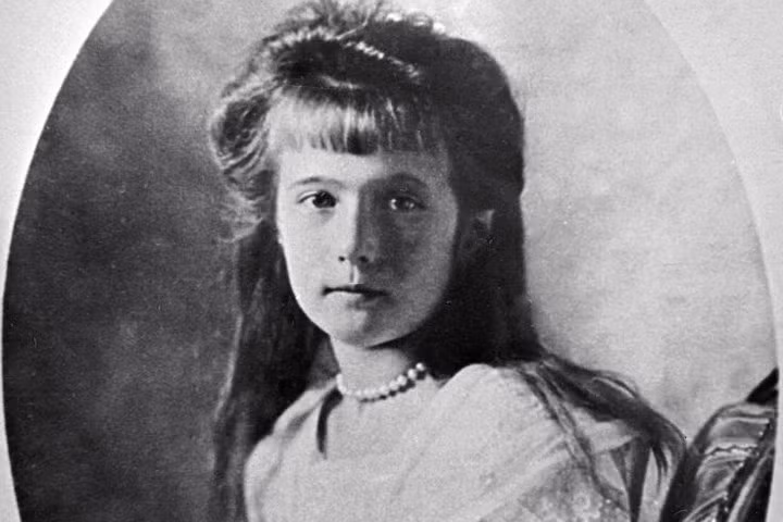 Công chúa Anastasia, con gái út của Nicholas II.