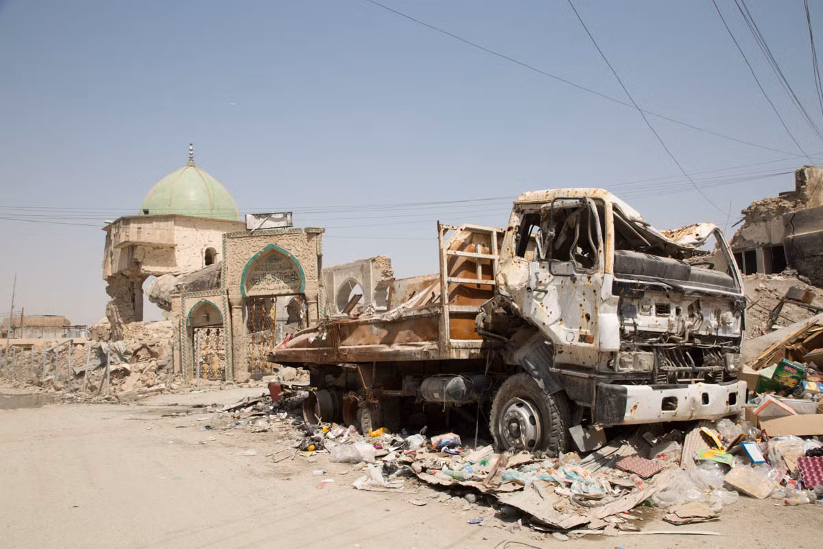 Thậm chí nếu có tiền trong tay Iraq cũng phải mất tới 10 năm để tái xây dựng lại Mosul như ở thời điểm trước cuộc xung đột, mà với nội lực của Iraq hiện tại đó là điều không thể. Ảnh: aljazeera.
