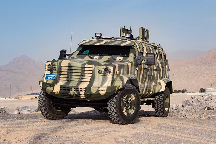 Hiện tại IAG Guardian là một trong những dòng xe bọc thép bán chạy nhất của International Armored Group khi nó có thể được tùy biến dành cho nhiều loại nhiệm vụ khác nhau, không chỉ giới hạn trong nhiệm vụ chở quân mà còn cả trong chiến đấu hỗ trợ hỏa lực trên chiến trường. Nguồn ảnh: IAG.