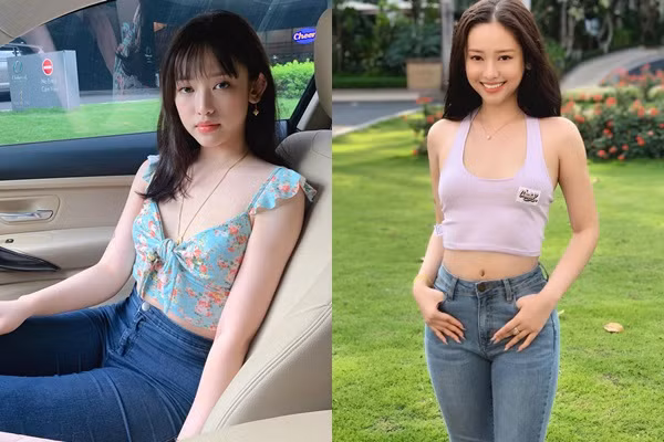 Trở về với "màn hình phẳng" Thúy Vi được nhận xét trông nghệ thuật hơn mỗi khi chụp ảnh. Đặc biệt, hot girl không còn khiến người nhìn cảm thấy ngộp thở hay bàn tán nhiều về "đôi gò bồng đào" lúc nào cũng trực chờ nhảy ra khỏi váy áo.