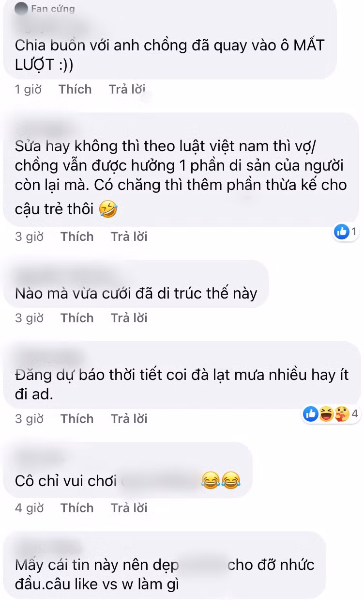 Thông tin thay đổi di chúc được chính cô dâu Thu Sao đăng tải càng khiến cư dân mạng tò mò và hiếu kỳ về nội dung trong lần sửa đổi mới này.