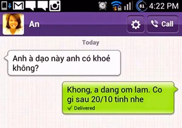 Chính thức lên tiếng đòi quà người yêu bằng dòng tin nhắn "lịch sự", không ngờ anh chàng này lại "lầy" nhất quả đất.