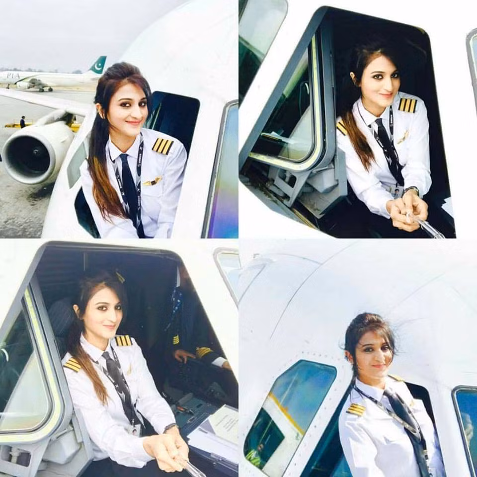 Nu phi cong o dat nuoc Hoi giao gay sot vi xinh dep