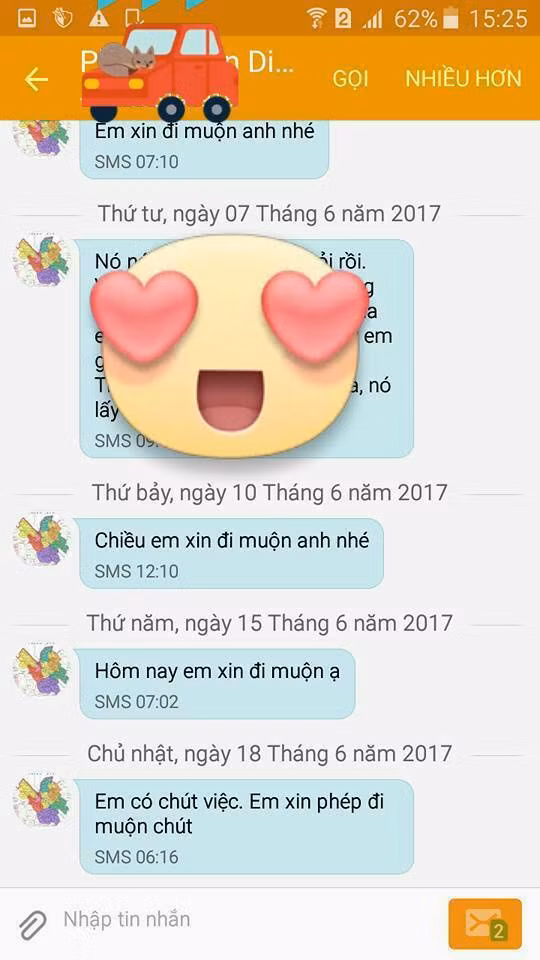 Chưa rõ thực hư nhưng đoạn tin nhắn hội thoại này sau khi được một thành viên có tên tài khoản S.P chia sẻ trên một trang Fanpage Facebook có gần 800 nghìn thành viên, đã thu hút hơn 16.000 lượt cảm xúc, gần 900 lượt chia sẻ và 3.000 bình luận.