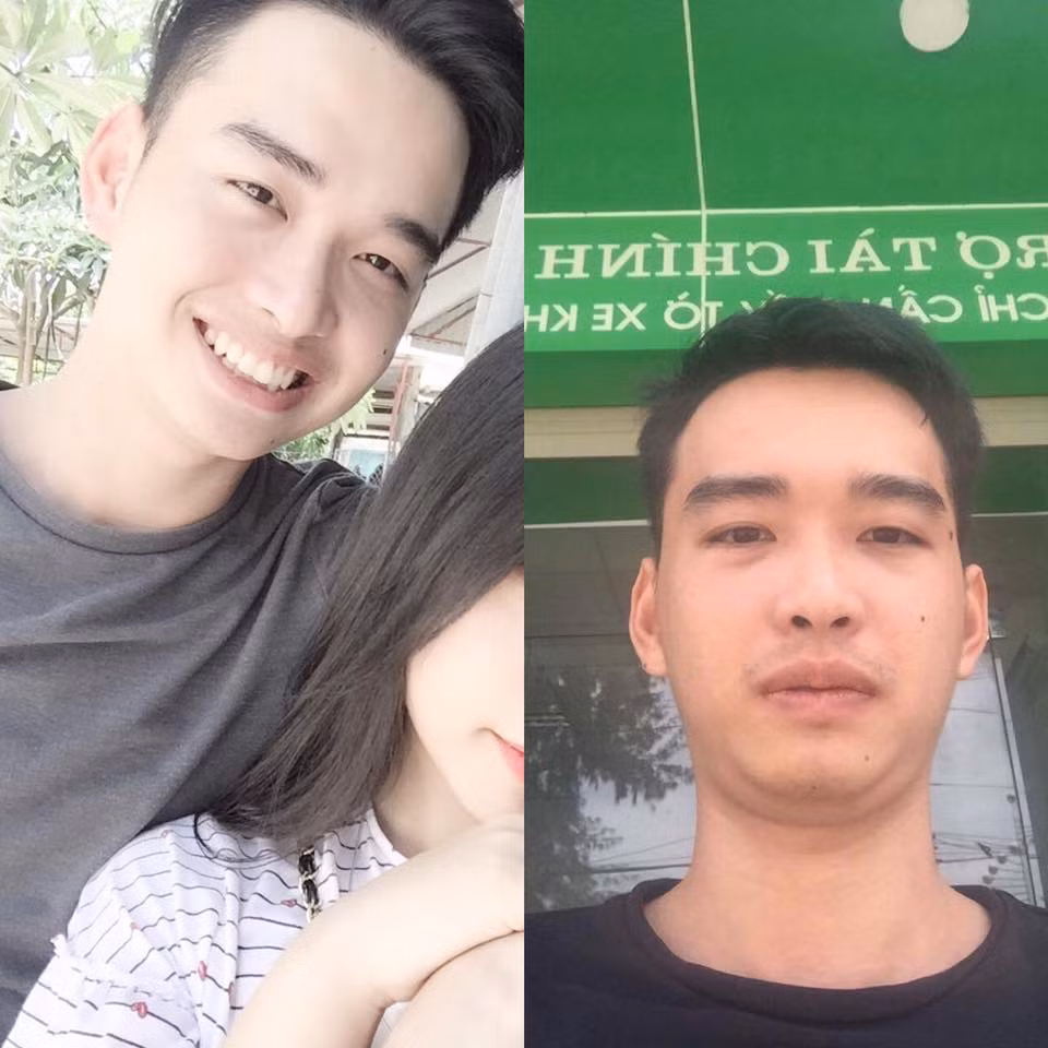 Khuôn mặt thư sinh nay còn đâu!
