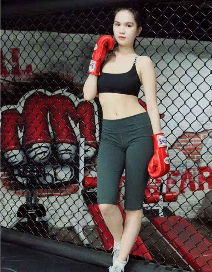 Loat my nhan Viet de lo vung nhay cam... het hon vi mac do tap GYM-Hinh-4