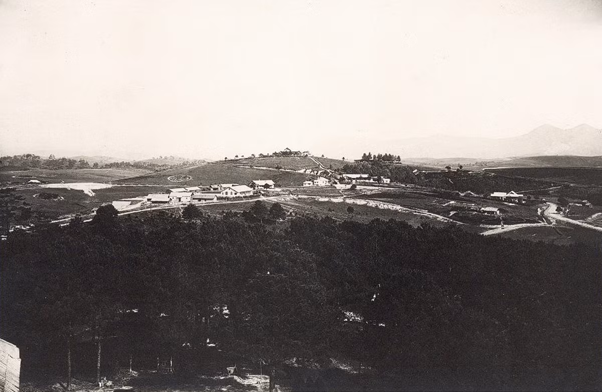 Khung cảnh hoang sơ của Đà Lạt.