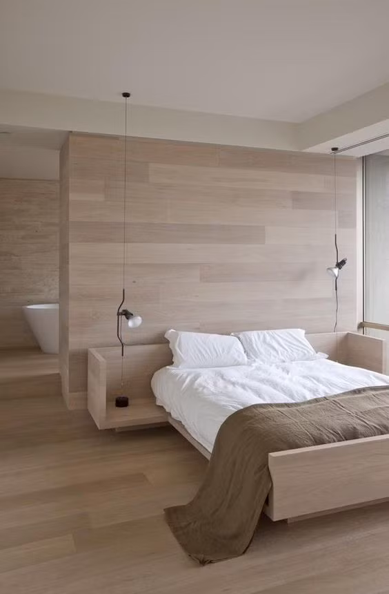  Đồng nhất mọi chi tiết: Sử dụng một màu sắc, họa tiết hay chất liệu cho mọi chi tiết trong nhà là cách trang trí nhà tạo cảm giác thu hẹp căn phòng về một khối.