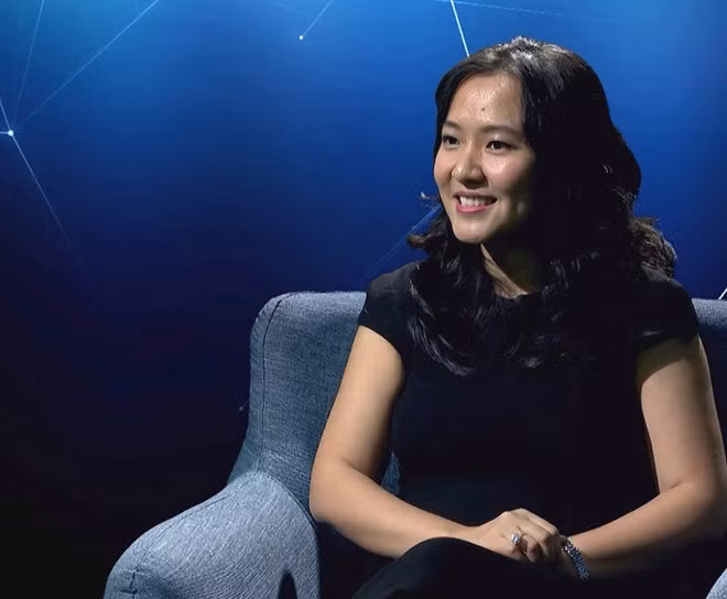 "Cô gái vàng" của cộng đồng khởi nghiệp Việt Nam - Lê Diệp Kiều Trang (Christy Lê) là ái nữ của ông Lê Văn Trí - nguyên Phó tổng giám đốc Casumina. Ảnh: FBNV.