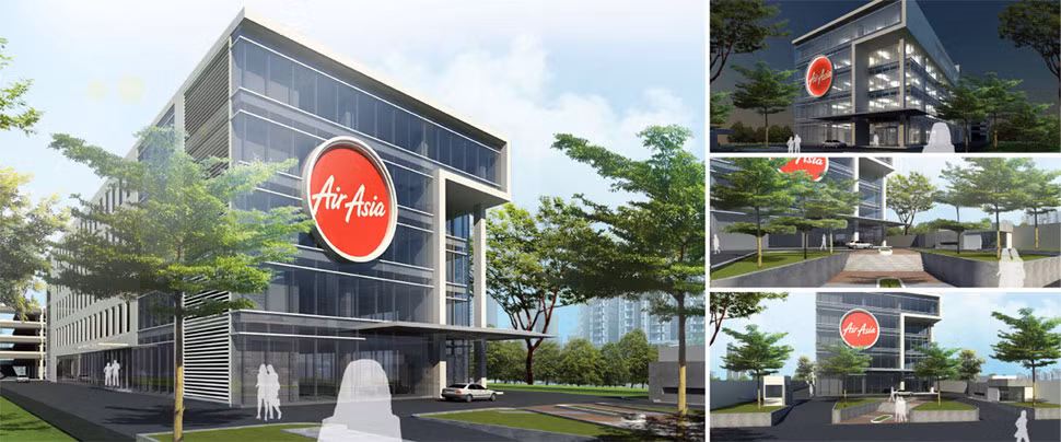 Trụ sở chính của hãng đặt tại thủ đô Kuala Lumpur, Malaysia. Ảnh: KLIA2.
