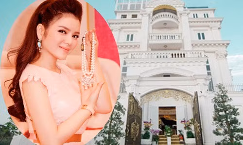 Tọa lạc tại quận 2 (TP HCM), biệt thự của Lý Nhã Kỳ được thiết kế theo phong cách châu Âu. Ảnh: Dân Việt.