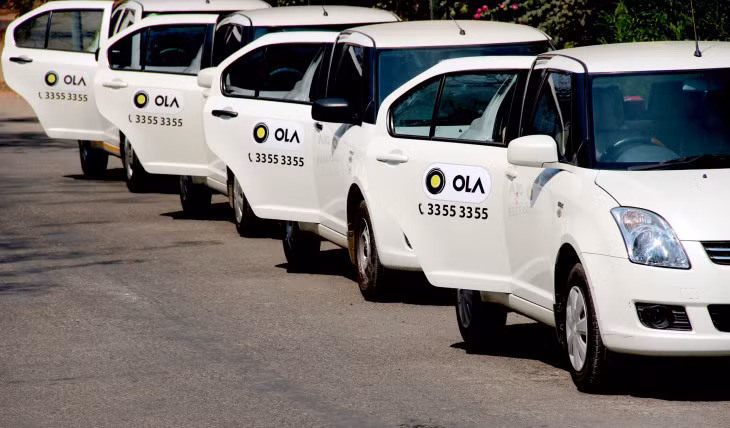 Tại Ấn Độ, Uber đang phải trải qua cuộc cạnh tranh kéo dài nhiều năm với Ola, ứng dụng gọi xe lớn nhất Ấn Độ. Ảnh: TechCrunch.