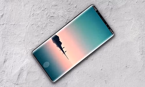 Một bản concept chiếc Galaxy Note 9.