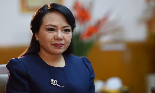 Bộ trưởng Bộ Y tế Nguyễn Thị Kim Tiến - Ảnh: TTO