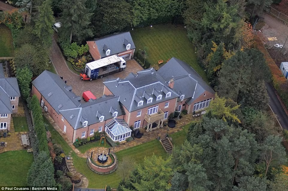 Nhà hiện tại của Rooney ở Prestbury, nước Anh
