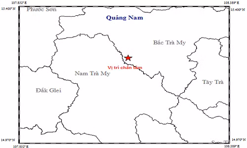 Lai xay ra dong dat gan thuy dien Song Tranh 2