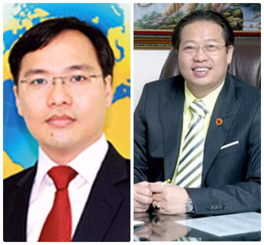 Hai anh em ông Hồ Đức Lam và ông Hồ Quỳnh Hưng. Ảnh: Toprich.