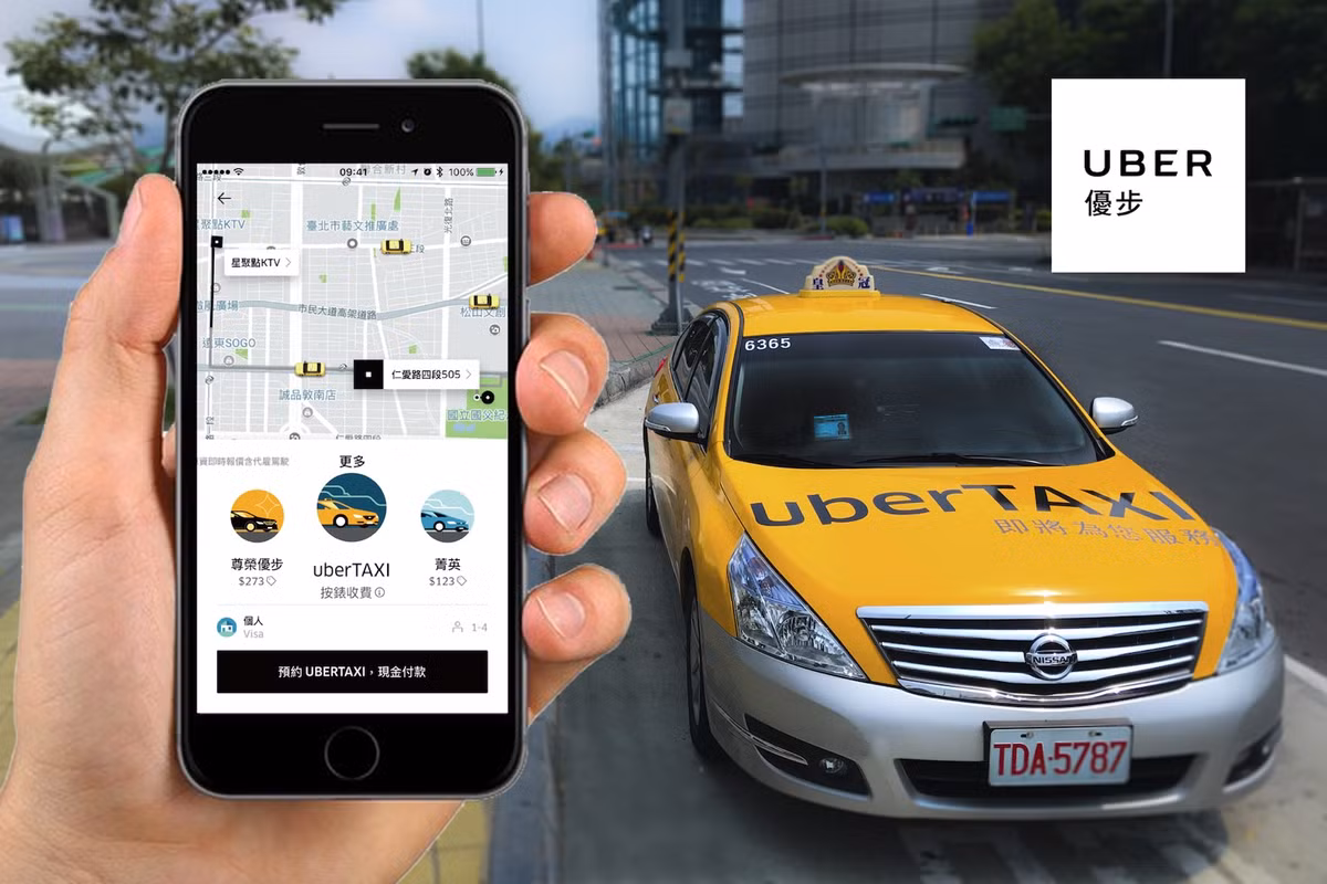 Việc bán mảng kinh doanh tại Đông Nam Á cho đối thủ Grab được xem là bước đi chiến lược giúp Uber cắt giảm đáng kể chi phí và tập trung vào thị trường mà họ làm tốt. Ảnh: Focus Taiwan.
