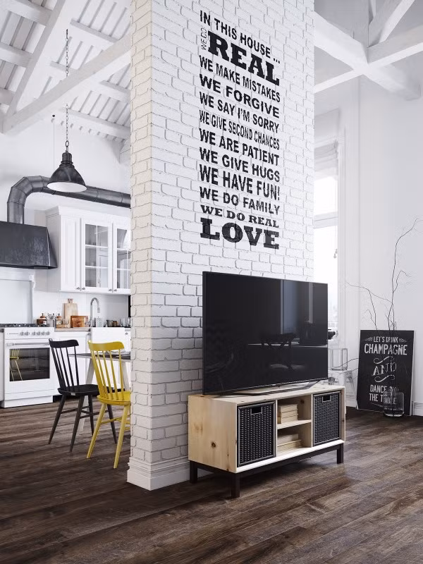 Căn nhà cấp 4 gác lửng đơn giản, hiện đại, phù hợp với những đôi vợ chồng trẻ. Nguồn ảnh: Homedesgn.